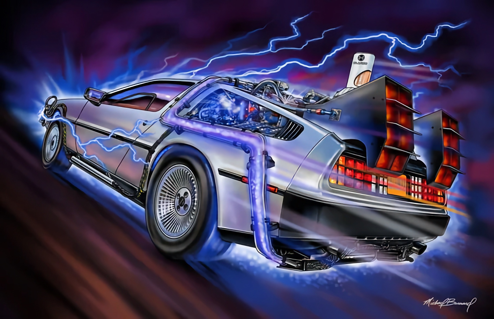 Back to the Future Time Travel Challenge  (you can answer example)